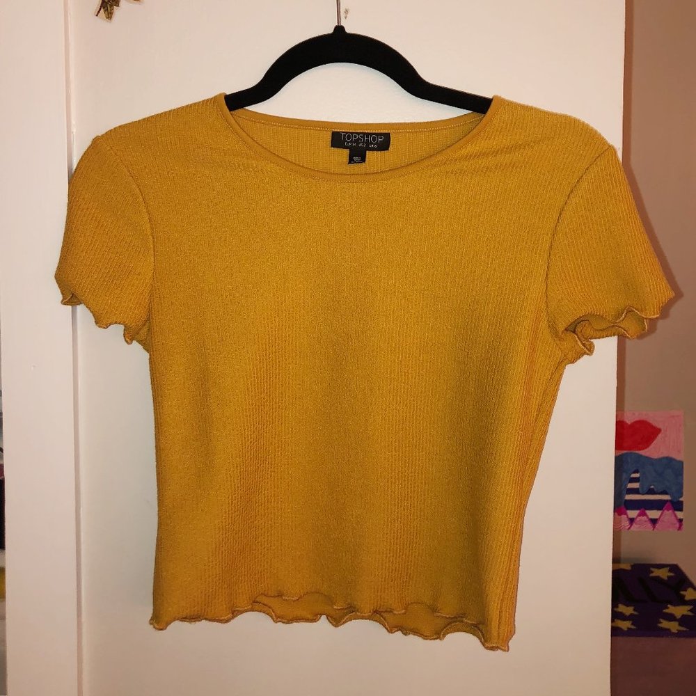 burnt orange top